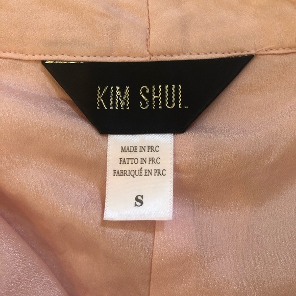 Kim Shui Pants All Over Sequin Pailette in Pink holiday Size Small Brand NWOT - Picture 10 of 15